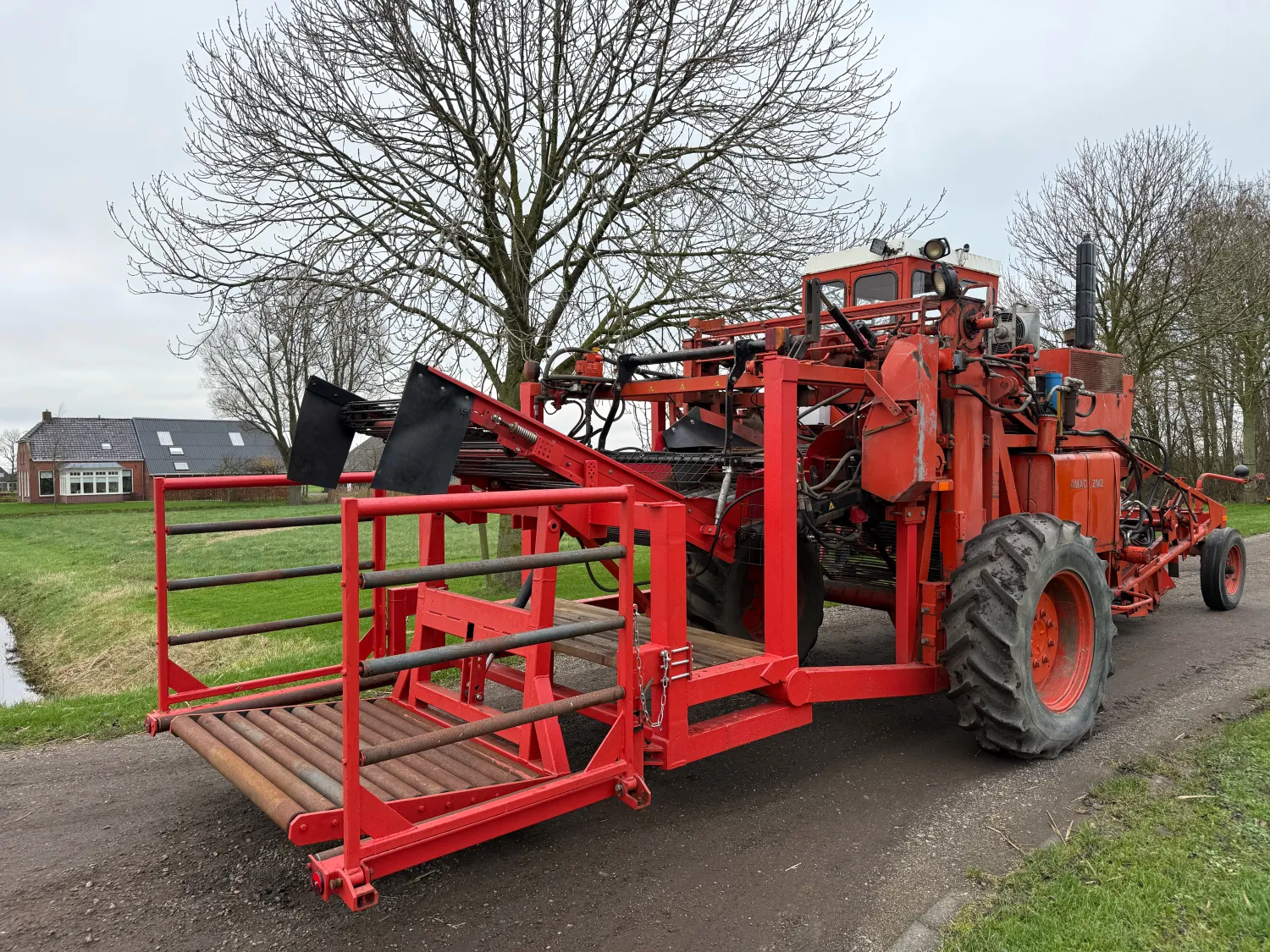 Arracheuse de Caisses Amac Zm2 : Machine Fabriquée avec Ensemble Axial