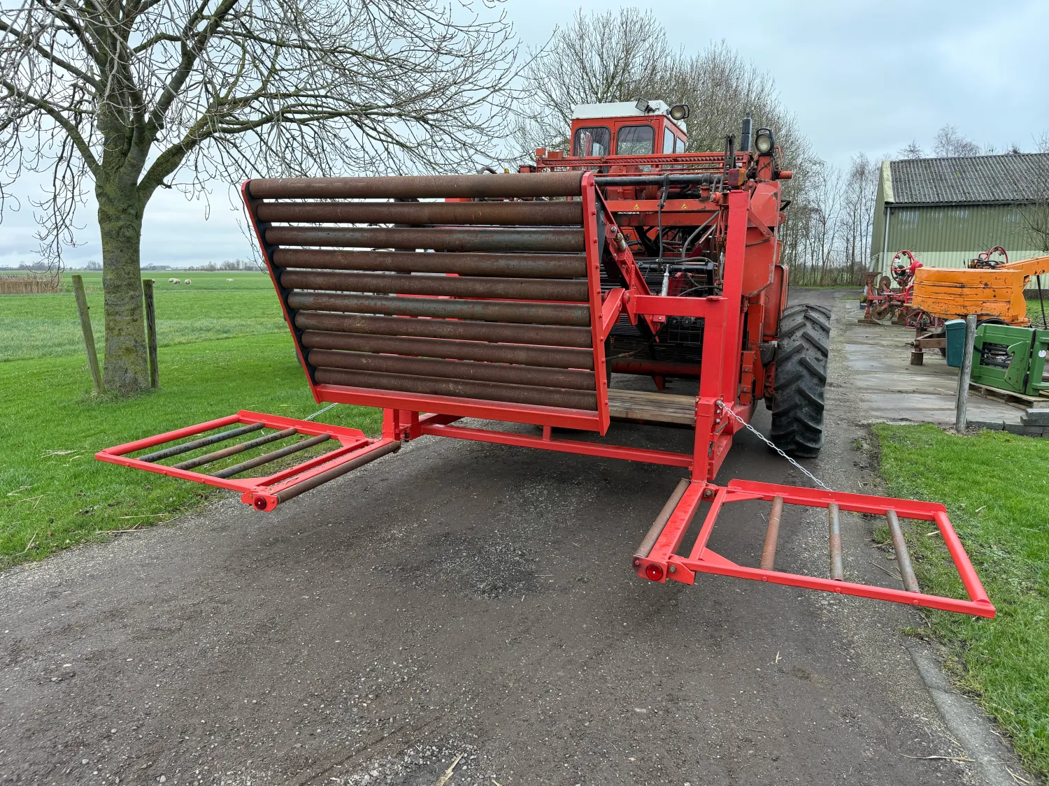 Arracheuse de Caisses Amac Zm2 : Machine Fabriquée avec Ensemble Axial