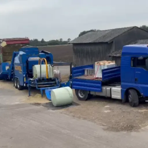 Maïsstoppelbalen te koop - Oogst van 2025