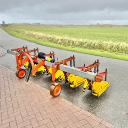 Редова фреза 4x75 | Огребвач & ВОМ | Регулируема