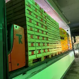 Holzsteigen 30x40x22 mit Beschriftung gesucht