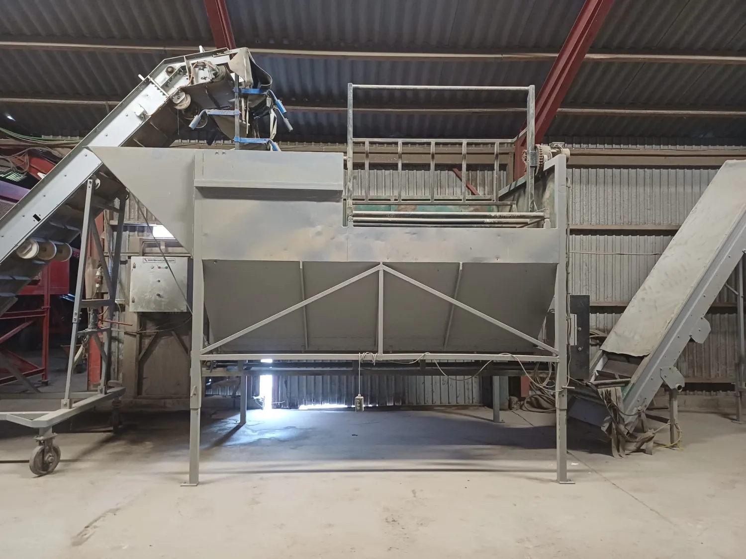 Complete sorteerinstallatie te koop