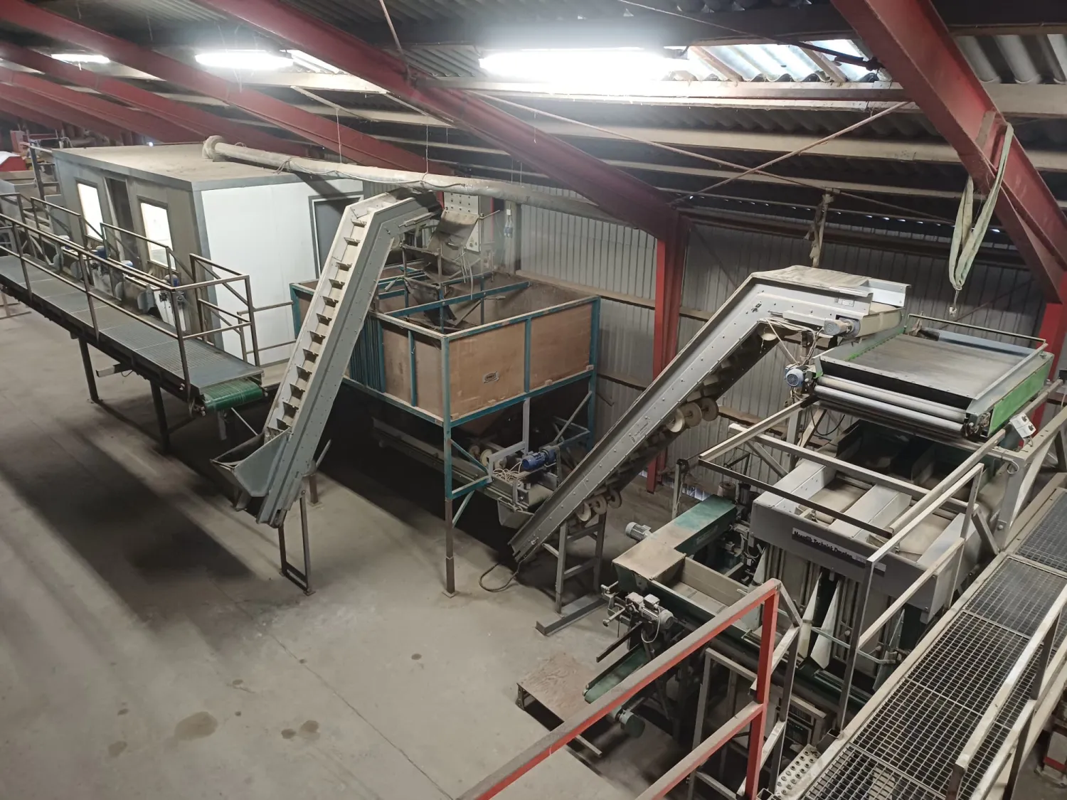 Complete sorteerinstallatie te koop