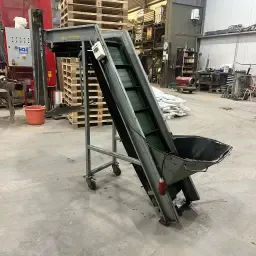 Kistenvulband Langhout KVB 40 | Transportband met valbreker