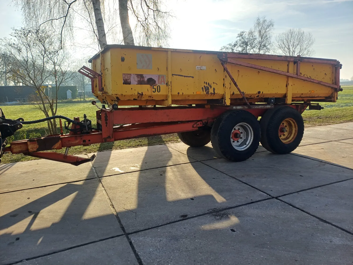 Miedema 10-ton kipper te koop - Goede staat