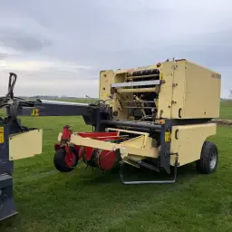 DEHONDT VLASPRESSE 2006: Gut erhaltene Flachspresse zu verkaufen