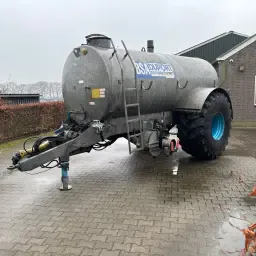 Beczkowóz BSA Duport 8m3 z pompą ślimakową na sprzedaż