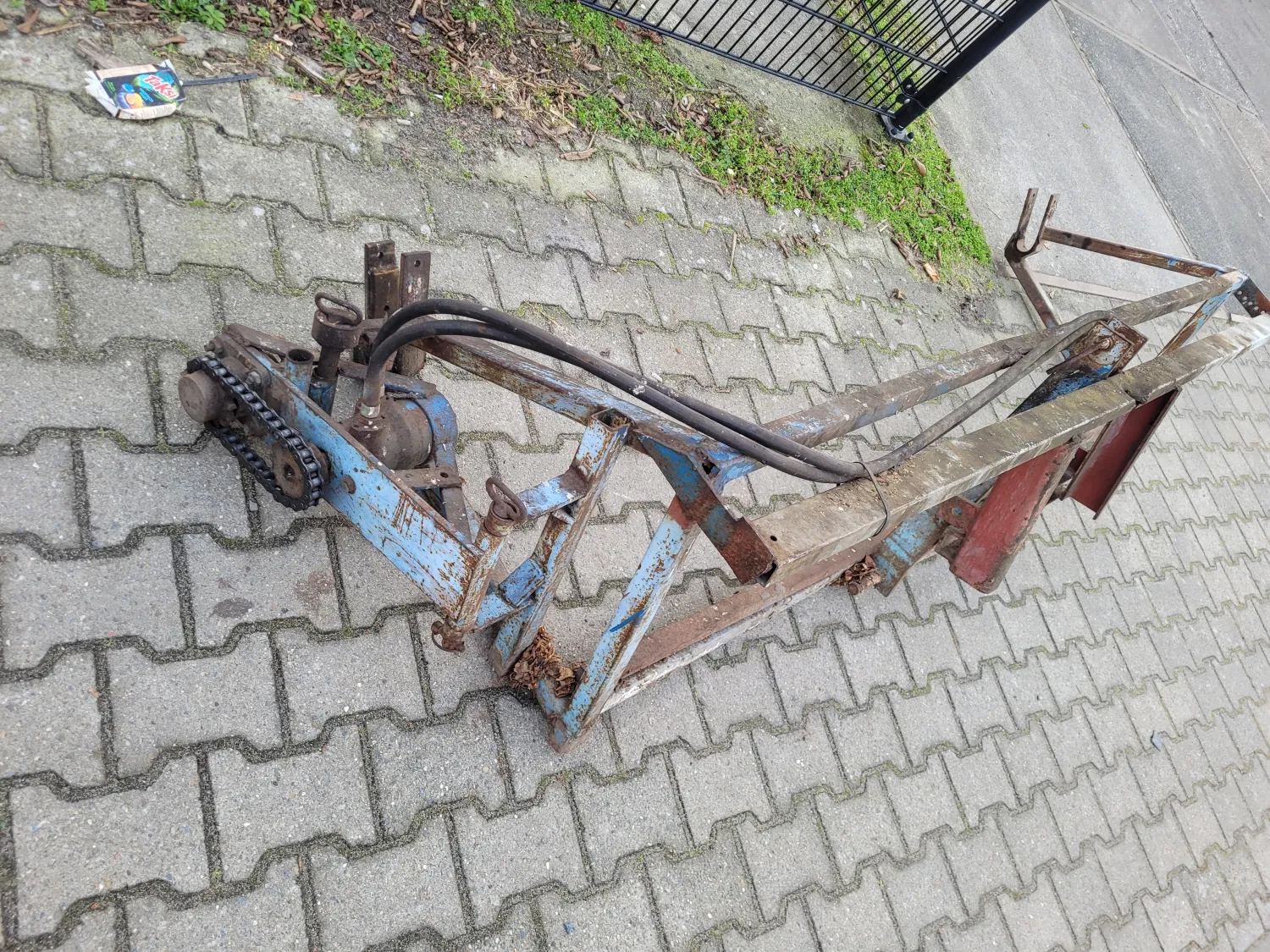Gebruikte folie oproller 2.5m - Hydraulisch