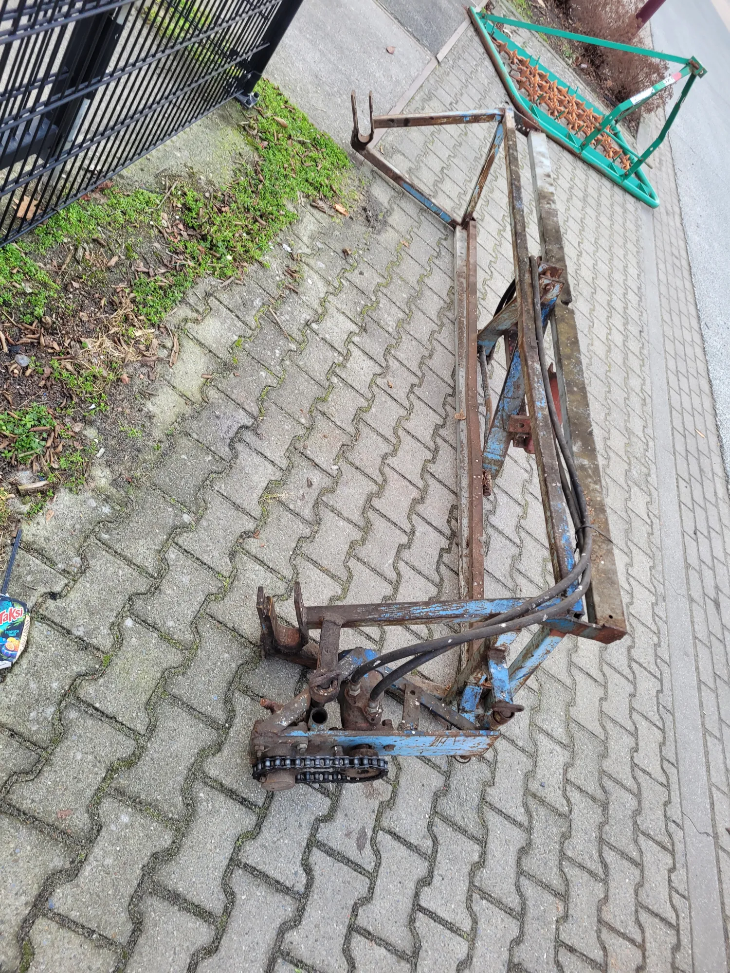 Gebruikte folie oproller 2.5m - Hydraulisch