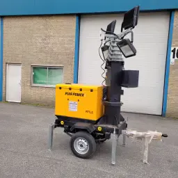 Neuer Lichtmast PPTL5 mit Kohler Generator | 2022
