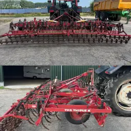 Kongskilde Triple K 4.5m - Kultywator z Wałem Kruszącym