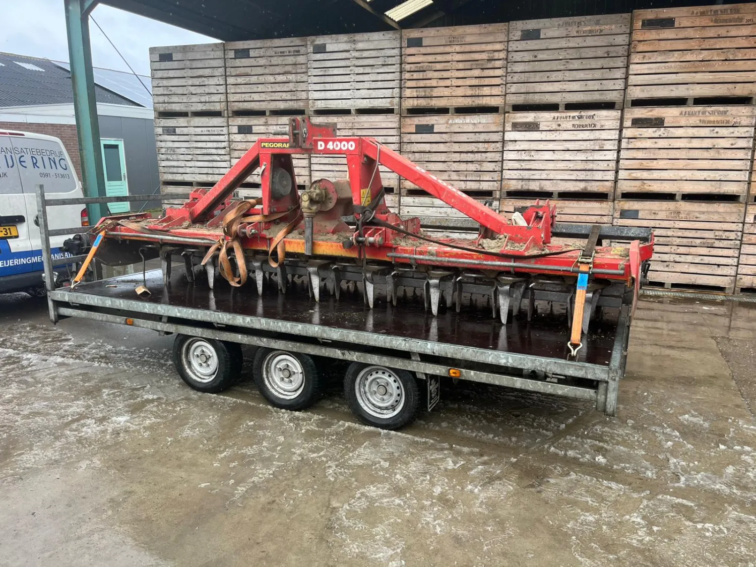 Brona wirnikowa Pegoraro D 4000 - 4.00m Szerokość