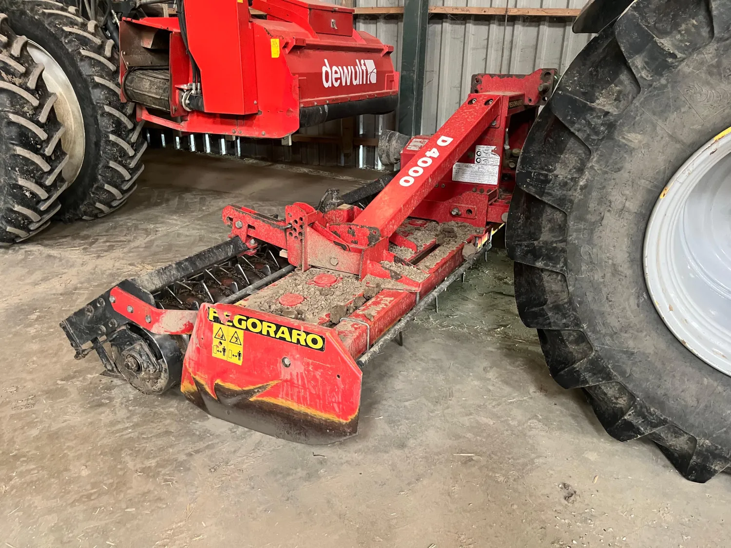 Brona wirnikowa Pegoraro D 4000 - 4.00m Szerokość