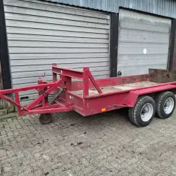 Gebruikte Oprijwagen - 1993 - Tandemas - Stalen Bodem