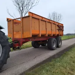 AJK Kieper 1115: Hydraulische achterklep & gestuurd