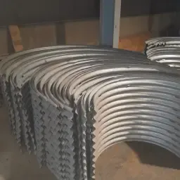 Ventilatiekanalen te koop - Halfrond, gebruikt