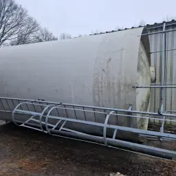 Siloz de gunoi de grajd de vânzare – Depozitare robustă pentru produse secundare