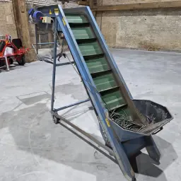 Kistenvulband - PVC Band, Valbreker, Zwenkwielen - 165-75x40cm