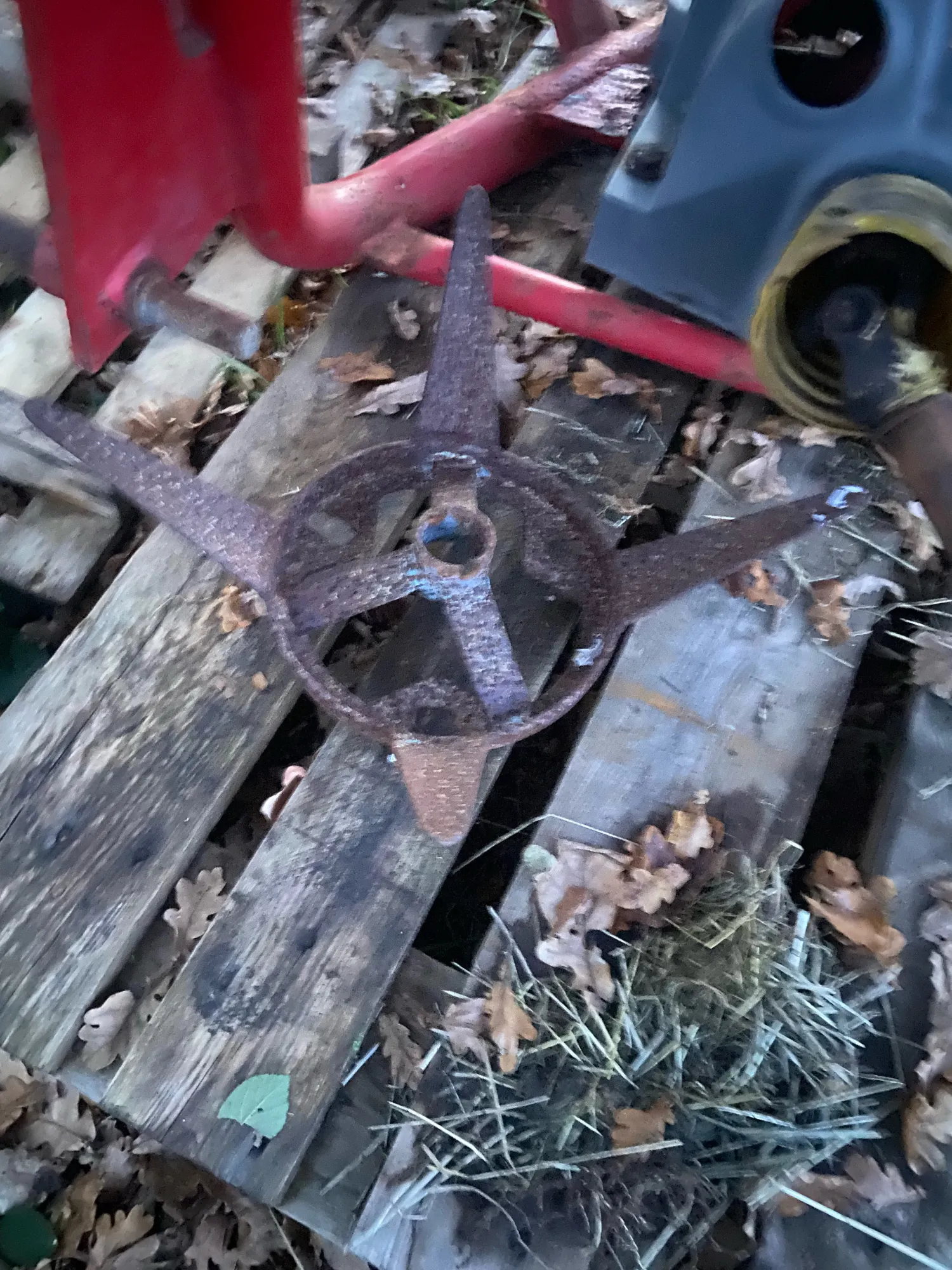 Kunstmeststrooier in goede staat