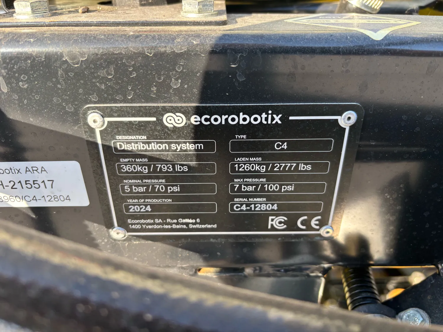 Ecorobotix ARA Spotsprayer 2024 - 6m Werkbreedte