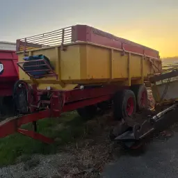 Volquete Miedema HST 120 - Puerta Trasera Hidráulica - 1974