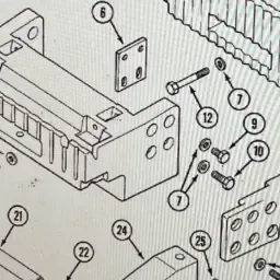 Moederblok 1455 Onderdelen | Landbouwonderdelen Zoeken