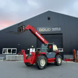 Manitou MT1637 te koop | 16m mast, lepelbord &amp; kenteken