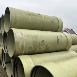Rury z włókna szklanego 1000 mm średnicy, 2.70 m długości – Nowe