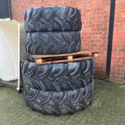 Tire Set 580/70 R38 & 480/70 R28 - 30-40% Tread Remaining