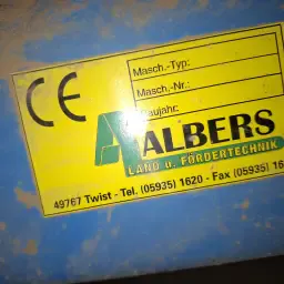 Albers Sturzbunker gezocht - Onderdelen of compleet