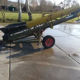 Unieke onderlosband 4 meter - Elektrisch/Hydraulisch aangedreven