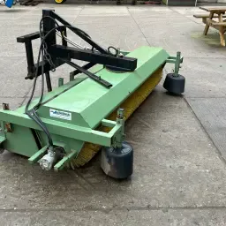 Veegmachine 220cm met opvangbak - Efficiënt en snel