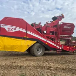 Grimme Evo 280 aardappelrooier te koop – 480 ha gebruikt