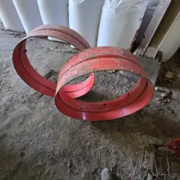 Dubbellucht ringen 38 inch - Extra brede banden montage