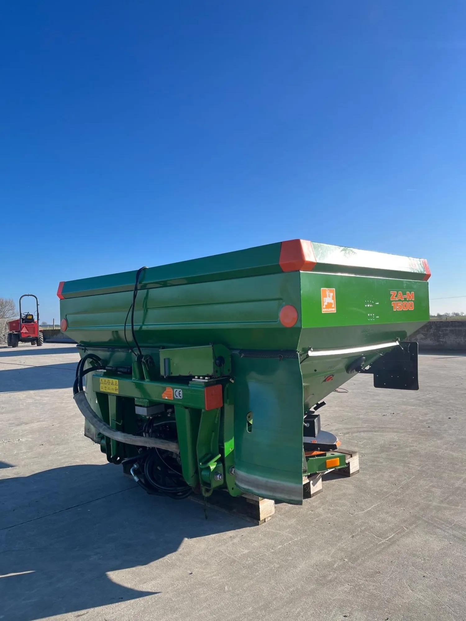 Amazone ZA-M 1500 Kunstmeststrooier - 2007 - Dubbele schijf