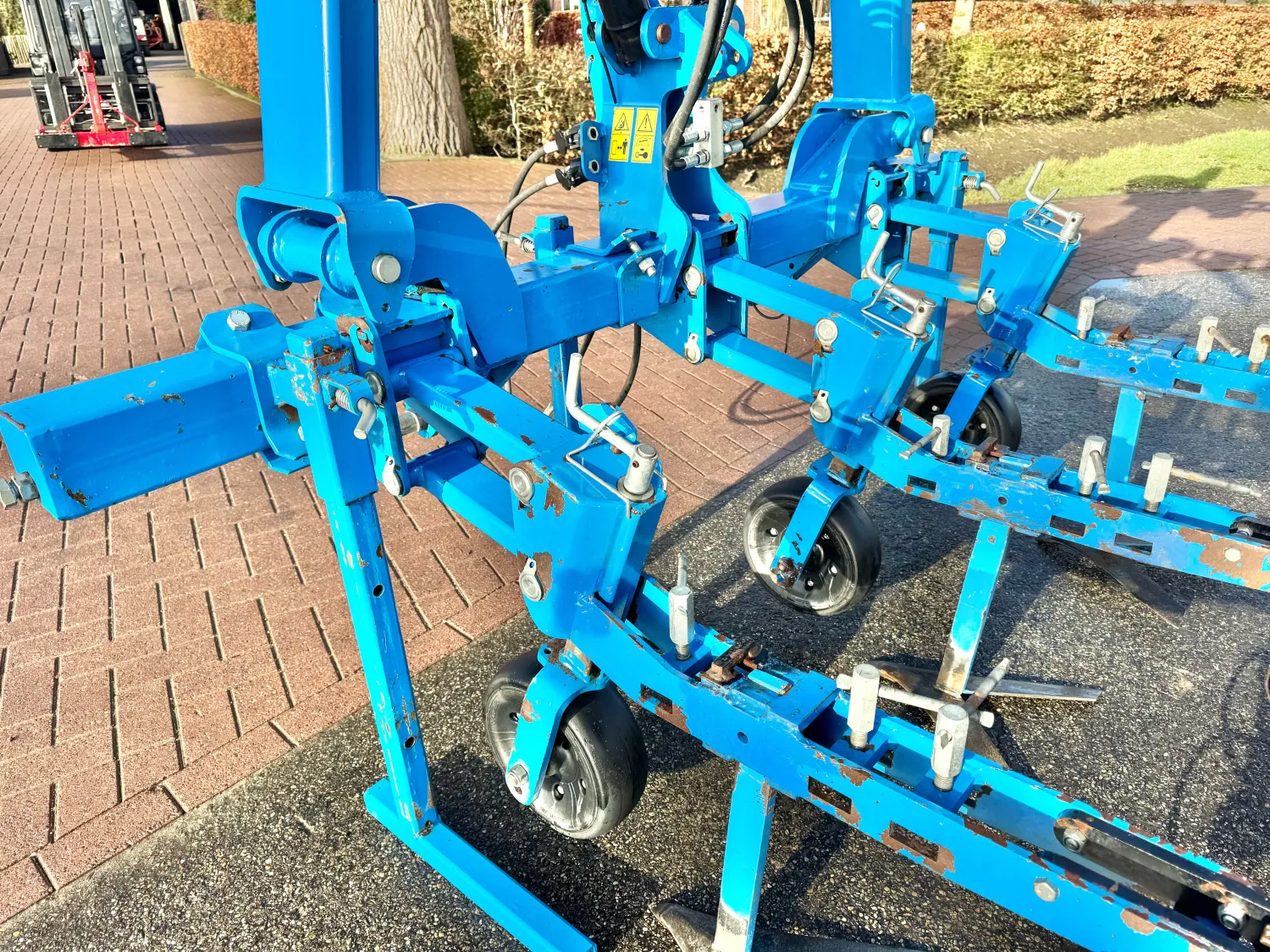 Carre Econet Schoffelmachine 4x75 | Hydr. Opklapbaar