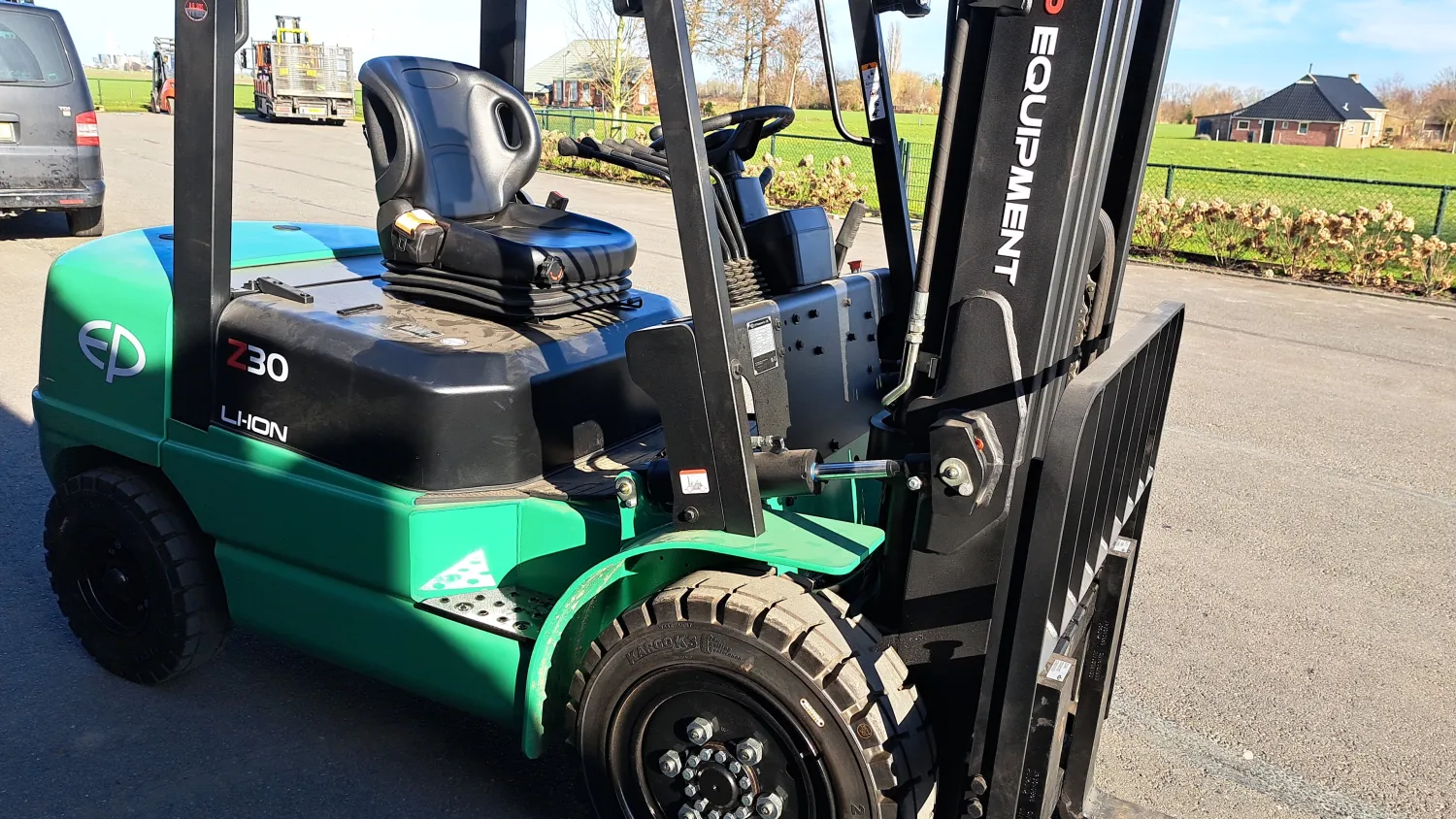 Elektrische Heftruck EP 3000kg - 480cm Hefhoogte