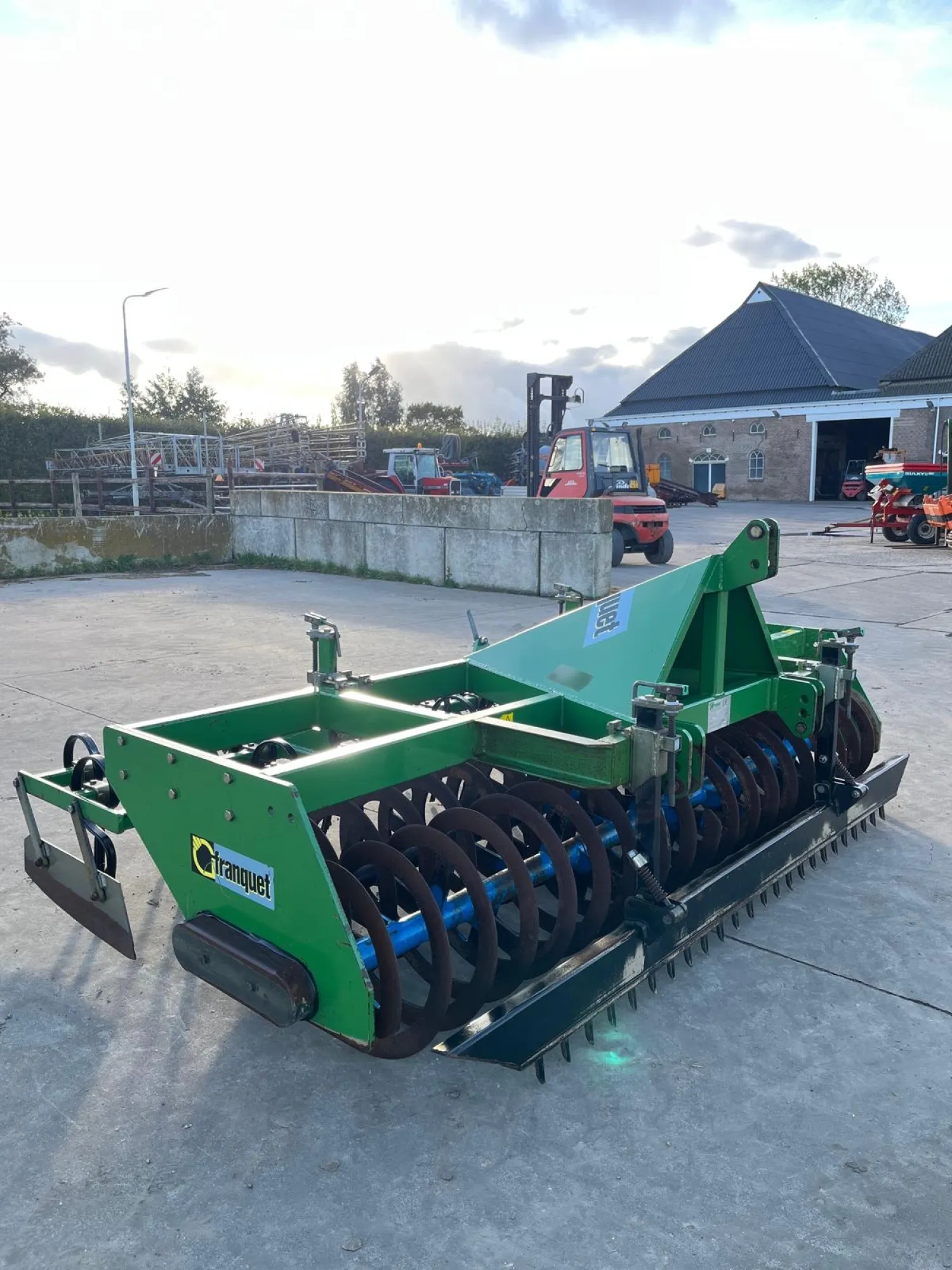 Preparador de lecho de siembra Franquet Synchrospire - 3m