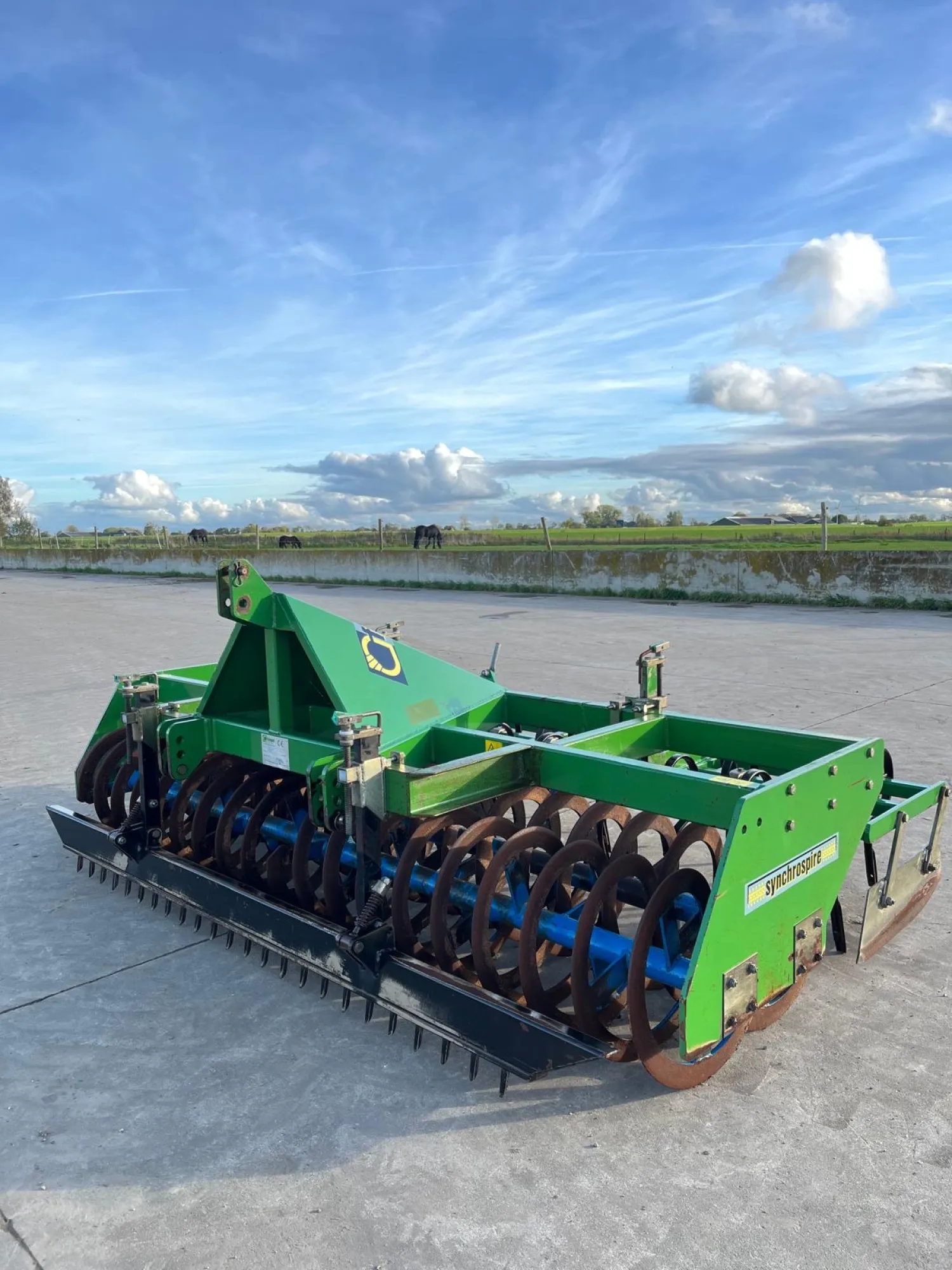 Preparador de lecho de siembra Franquet Synchrospire - 3m