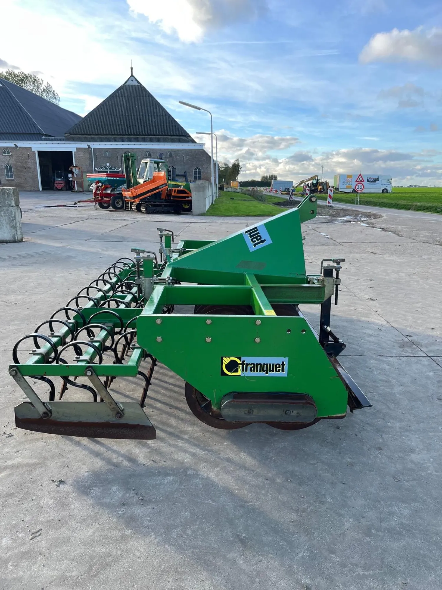 Preparador de lecho de siembra Franquet Synchrospire - 3m