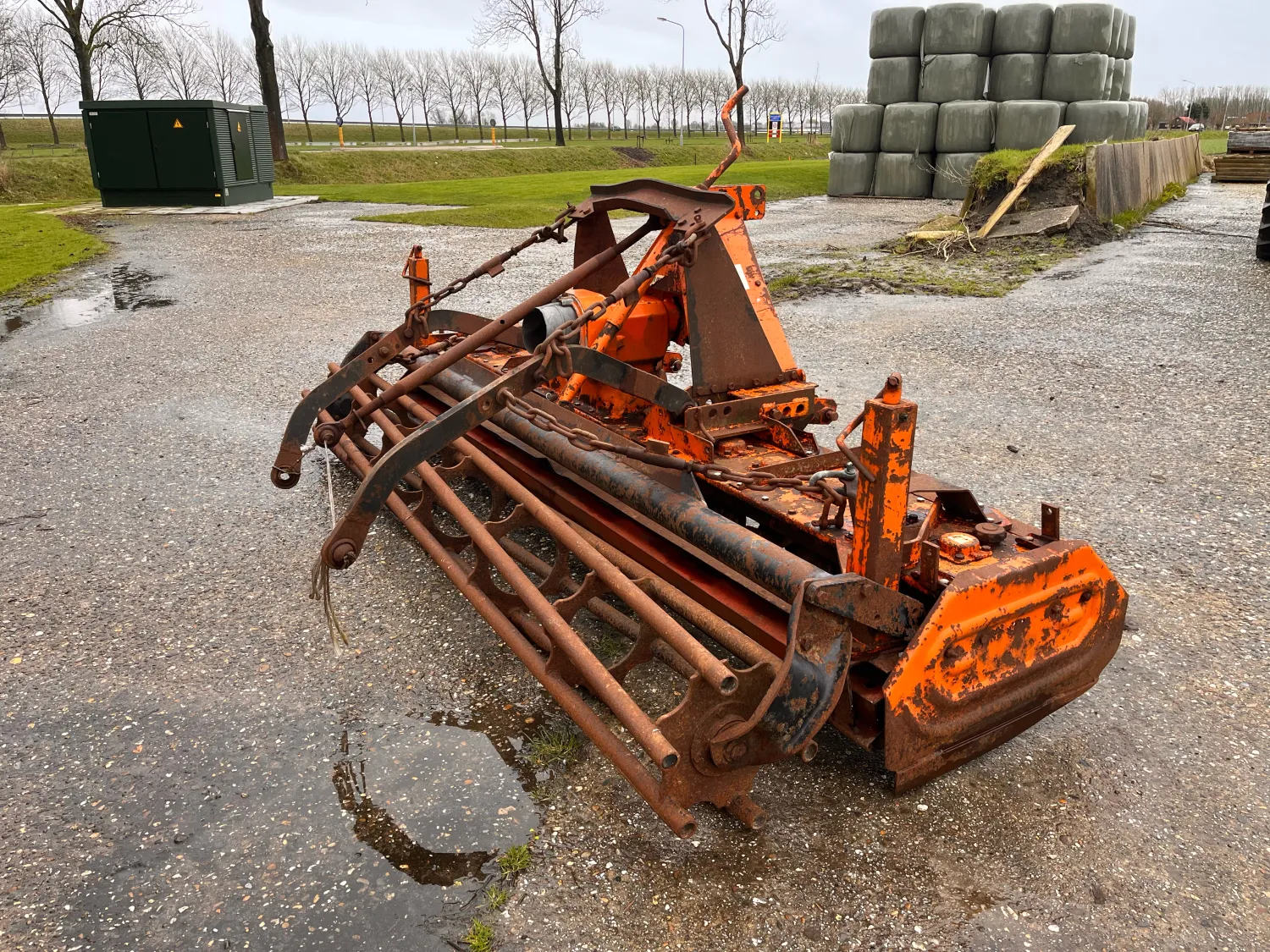 Grada rotativa Maschio 300cm - ¡Perfecta para sembradora!