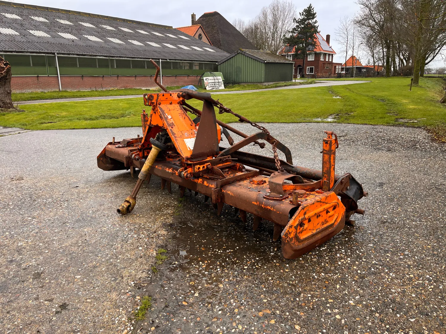 Grada rotativa Maschio 300cm - ¡Perfecta para sembradora!