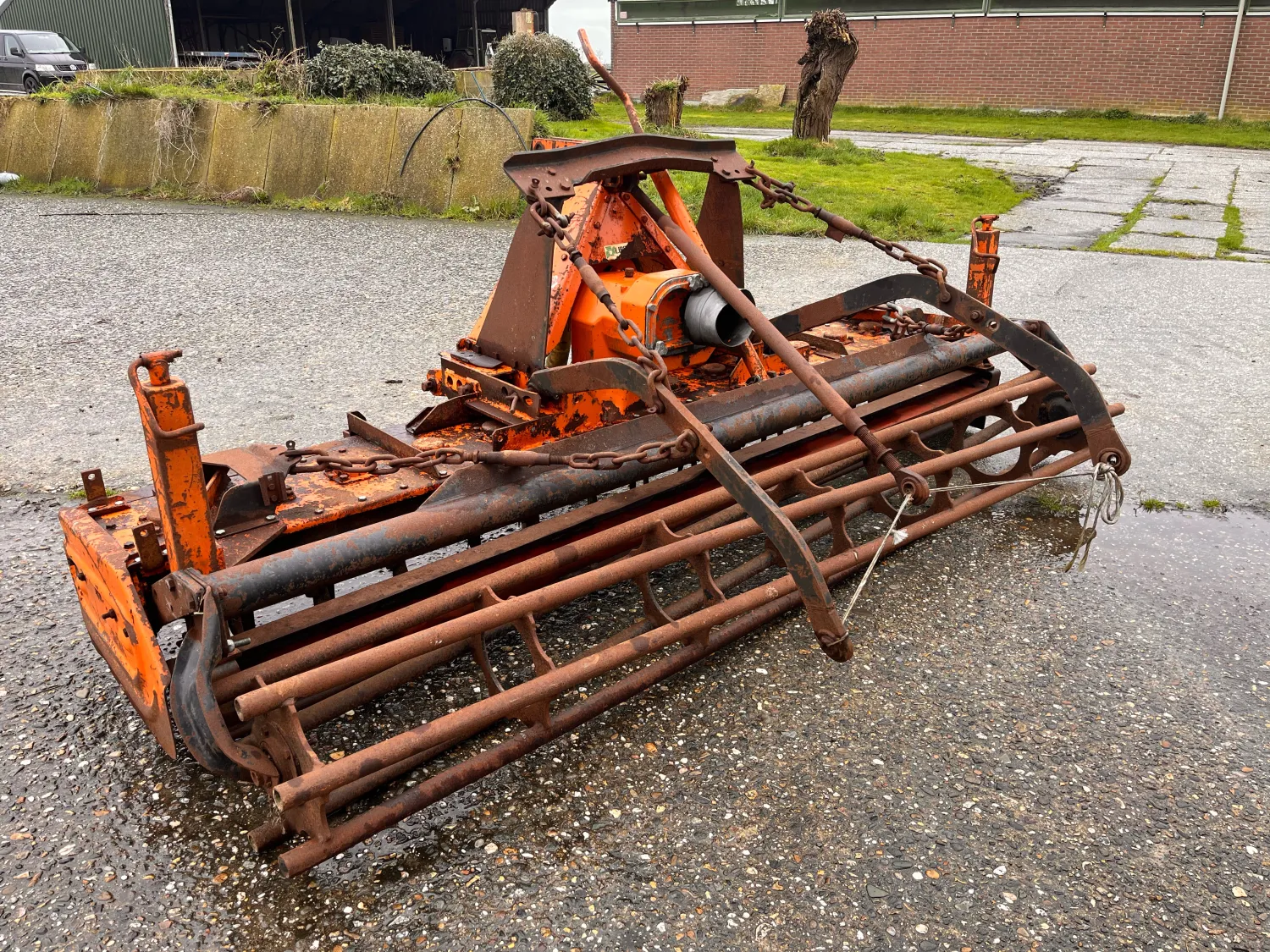 Grada rotativa Maschio 300cm - ¡Perfecta para sembradora!