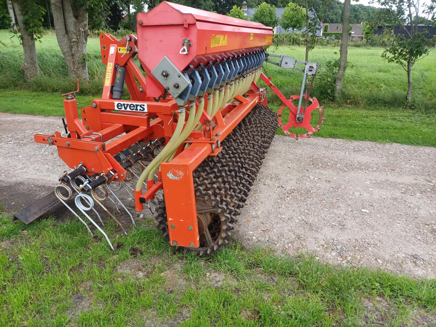 Evers Grassprofi 3m - Weidebeluchter met Zaaimachine