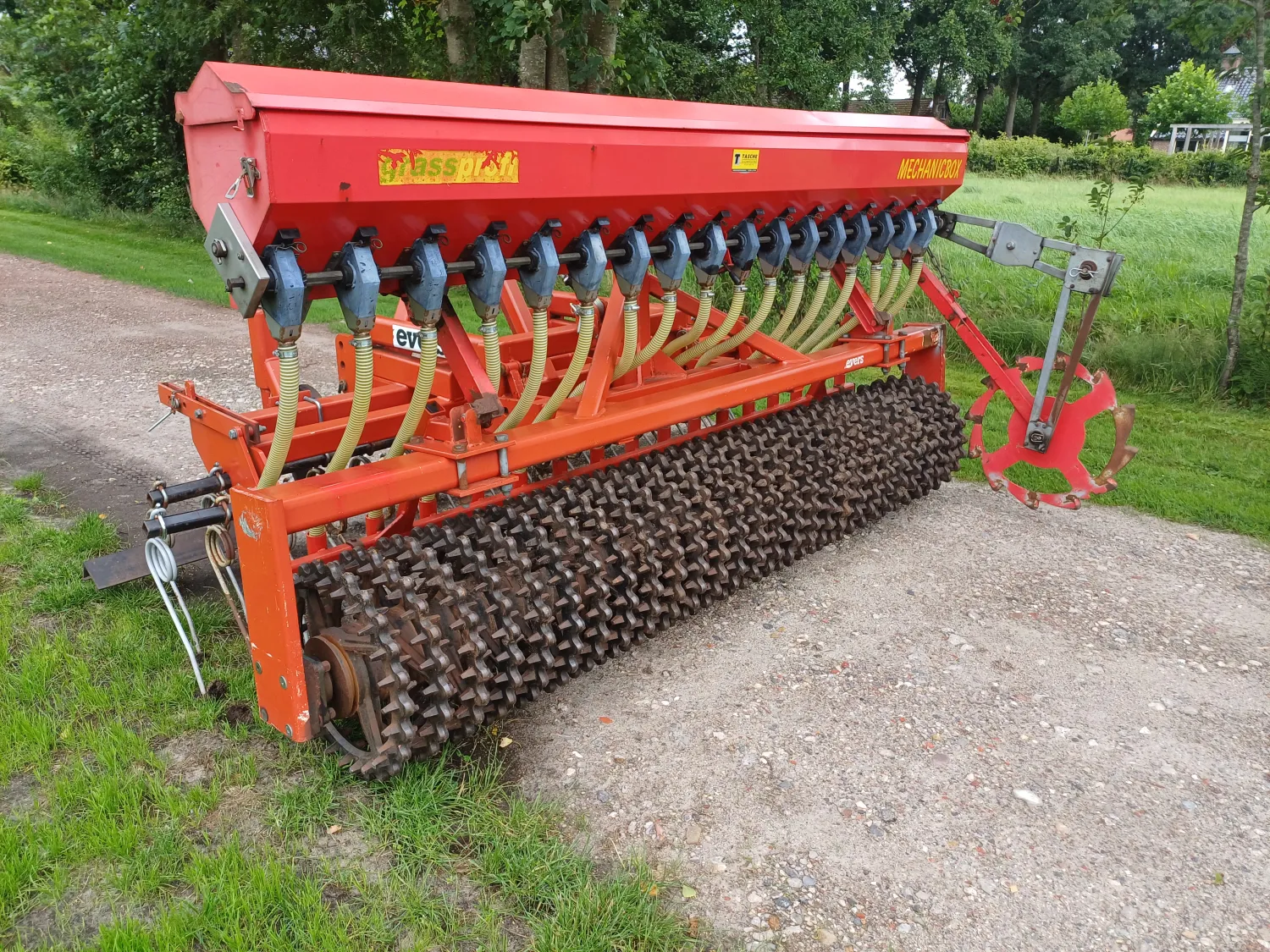 Evers Grassprofi 3m - Weidebeluchter met Zaaimachine