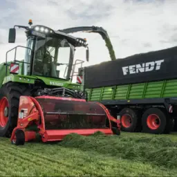Gras- en maisoogst met Fendt Katana - Saksen/Brandenburg