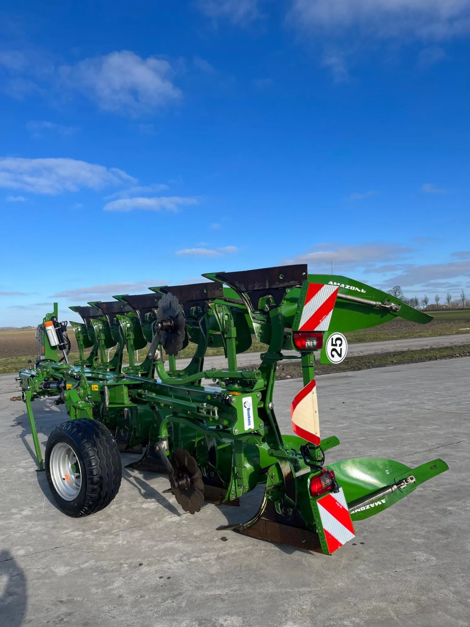 Άροτρο Amazone Cayron 200 V - 5 υνίων - Έτος 2016