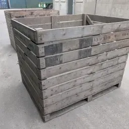 Brænde kasse Træ Forskellige årgange