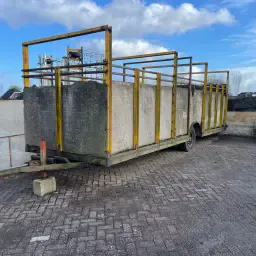 Remorcă animale/utilaje - Proiect de restaurare - 7m lungime