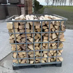 Lemn de frasin proaspăt despicat de vânzare